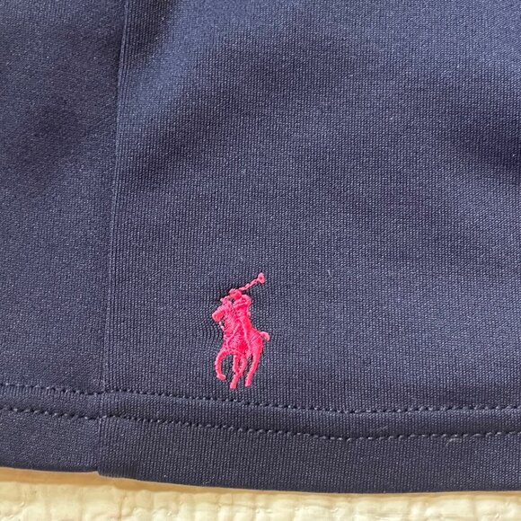 Ralph Lauren Golf Womens Navy Blue Skort L Nylon & Cotton **Flaw** - Picture 11 of 16